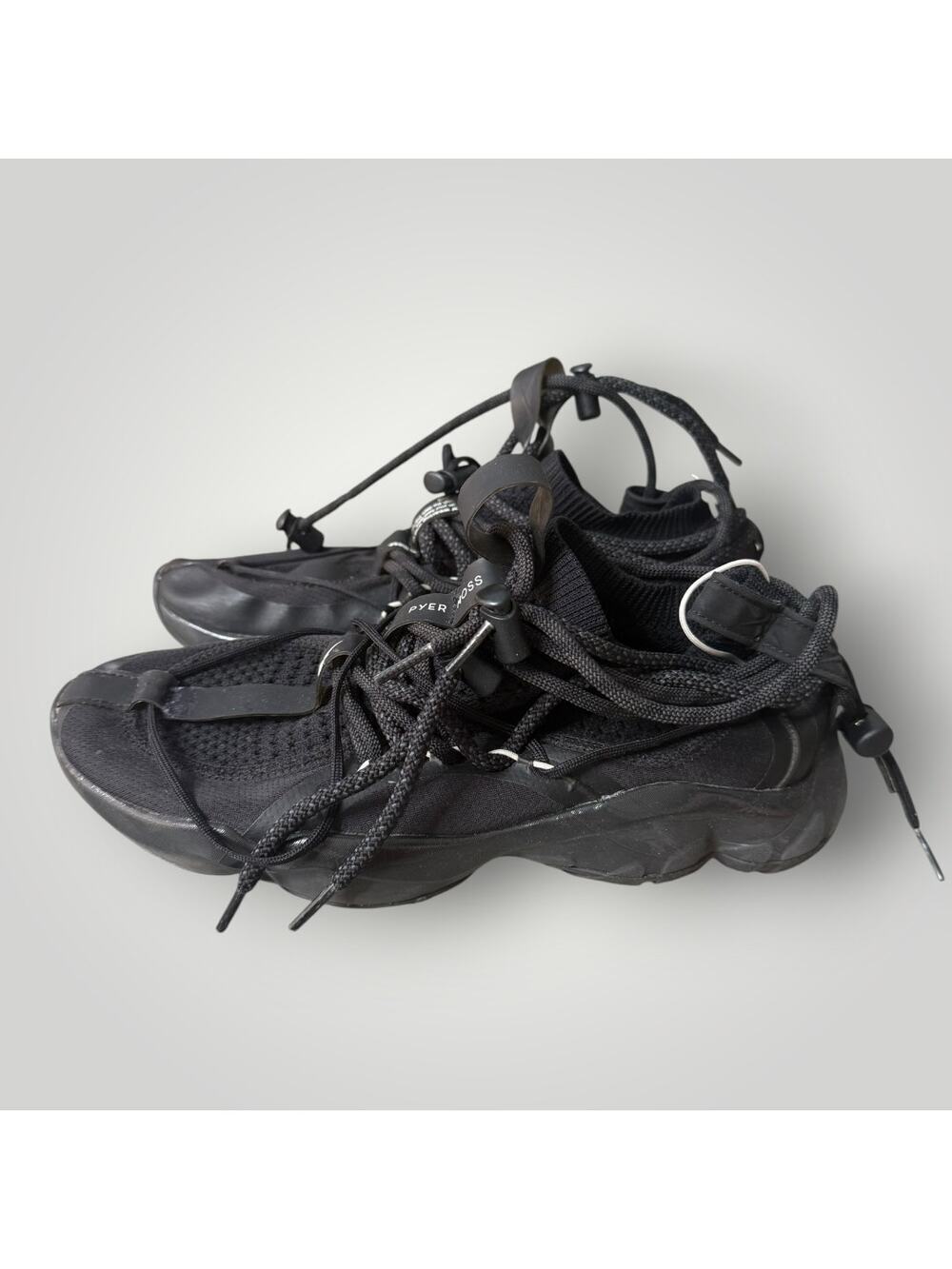 Pyer Moss × Reebok DMX Run Fusion Experiment 'Triple Black' sz 9,5